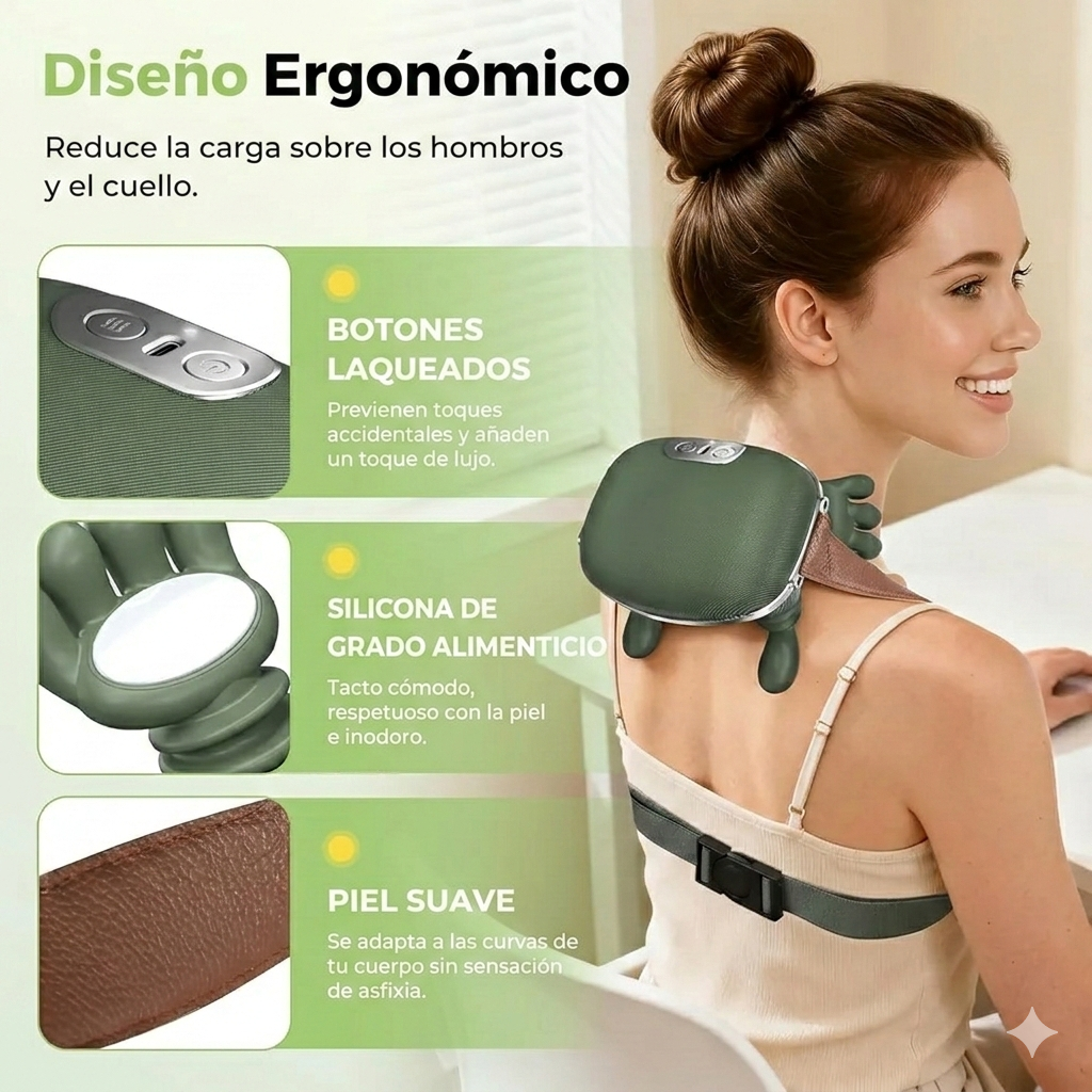 Masajeador Electrico Dedos 4d Portatil