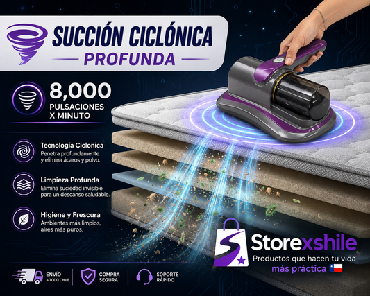 Aspiradora Profunda Eliminacion Acaros